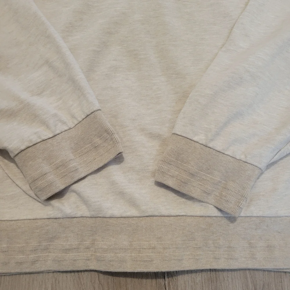 Brooks Brothers Men's Cotton Linen Beige Cardigan size XXL Academia Grandpa Lux